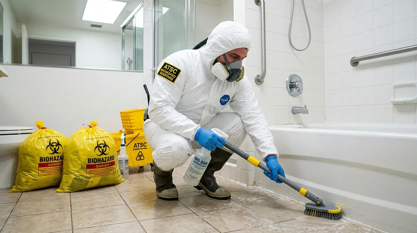 Decontamination equipment deployed for Blood Cleanup in South Salt Lake